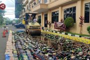 Polda Banten musnahkan ribuan botol miras dan belasan kilogram narkoba