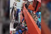 Kapal Cantika Lestari 9C rute Weda kandas, 312 penumpang dievakuasi