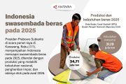 Indonesia swasembada beras pada 2025