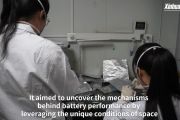 China gelar eksperimen baterai lithium-ion di stasiun luar angkasa