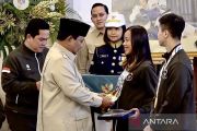 Di hadapan atlet, Prabowo: Prestasi olahraga cermin negara berhasil