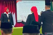 Hakim dan aparat PN Jakpus deklarasi dan teken Pakta Integritas 2026