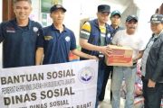 Sudinsos-BPBD salurkan bantuan bagi korban kebakaran di Tambora Jakbar