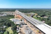Tol Palembang-Betung berlakukan buka tutup untuk pasang balok jembatan
