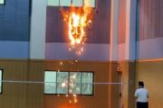 Tzu Chi School di PIK terbakar, diduga disambar petir