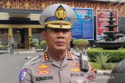 Polisi sebut pembongkaran tiang monorel dilakukan bertahap