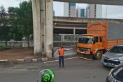 Ini kata Dishub soal Exit Tol Rawa Buaya Jakbar diblokade pakai rantai