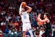 Oklahoma City Thunder kalahkan Houston Rockets 111-91