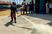 Disdamkarmat Natuna latih relawan SPPG tangggulangi kebakaran