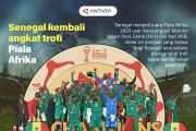 Senegal kembali angkat trofi Piala Afrika