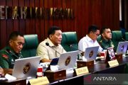 Menhan bahas program kerja 2026 dalam Rapim Kemhan dengan TNI