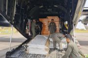 TNI AU kerahkan pesawat Hercules antar material huntara ke Aceh