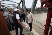 Mendagri cek progres perbaikan jembatan pascabencana di Bireuen