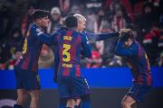 Barcelona tumbangkan Slavia Praha 4-2