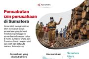 Pencabutan izin perusahaan di Sumatera