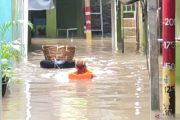 Banjir Jakarta, kiriman dari Ciliwung rendam Kebon Pala hingga 130 cm