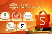 Shopee apresiasi lima UMKM berprestasi di Shopee Super Awards 2025