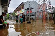 Luapan Kali Sunter picu banjir 170 cm di Cipinang Melayu Jaktim