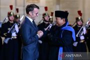 Prabowo kembali dijamu Macron di Istana Elysee Paris