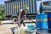 Warga terdampak bencana Palembayan Agam terbantu air bersih dari TNI