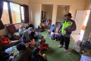 Polisi gelar pelayanan kesehatan gratis dan pemulihan trauma anak-anak korban banjir Purbalingga