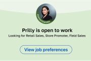 Prilly Latuconsina mencari kerja lewat LinkedIn
