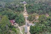 TNI bangun Jembatan Garuda yang hubungkan tiga kecamatan di Aceh Utara