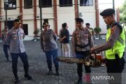 Polres Temanggung gelar apel siaga untuk antisipasi bencana