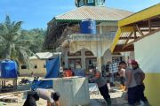 Brimob renovasi sumur masjid di Tapanuli Selatan jaga ketersediaan air