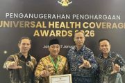 Pemkab Lamsel raih penghargaan UHC Award Kategori Pratama tahun 2026