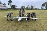TNI AU kerahkan drone bantu evakuasi korban longsor di Cisarua