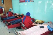 SPJM Pelindo gelar donor darah memperingati bulan K3