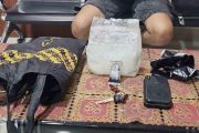Polda-Sulteng gagalkan peredaran 1 kilogram sabu di Kota Palu