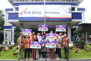 Apresiasi loyalitas, Bank Jateng Rembang bagi-bagi hadiah