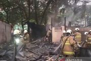 Kebakaran hanguskan empat rumah dan tiga lapak di Cengkareng Jakbar