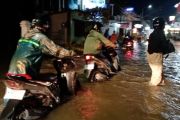 Curah hujan tinggi, kawasan kota Jember banjir