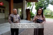 Pakar HI Unpad: Presiden Prabowo tampilkan diplomasi berkaliber tinggi (Bagian 1)