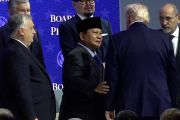 Momen akrab Presiden Prabowo dan Trump di Davos