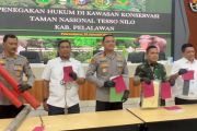 Polda Riau tetapkan sembilan tersangka perusakan fasilitas TNTN