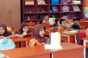 Siswa di Lhokseumawe kembali ke sekolah, KBM normal pascabanjir