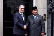 Temui PM Inggris, Prabowo bahasa kerja sama maritim kedua negara