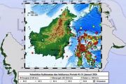 BMKG: 21 gempa tektonik guncang Kalimantan sepanjang Januari 2026