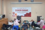 Dorong kepedulian sosial, Tol Bakter gelar kegiatan donor darah bagi karyawan