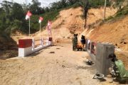 TNI rampungkan jembatan beton di Tapanuli Tengah pulihkan akses warga
