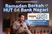 Bank Nagari Hadirkan Promo Ramadhan, HUT Ke-64, hingga MGM