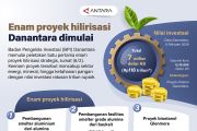 Enam proyek hilirisasi Danantara dimulai