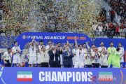 Iran kandaskan mimpi Indonesia juarai Piala Asia Futsal 2026