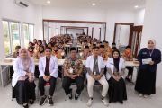 SD Islam Darussalam kunjungan edukasi ke FK dan FKG UMPR