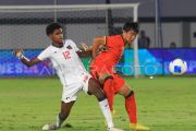 Pertandingan persahabatan Timnas Indonesia U-17 melawan Timnas Cina U-17
