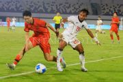 Pertandingan persahabatan Timnas Indonesia U-17 melawan Timnas Cina U-17